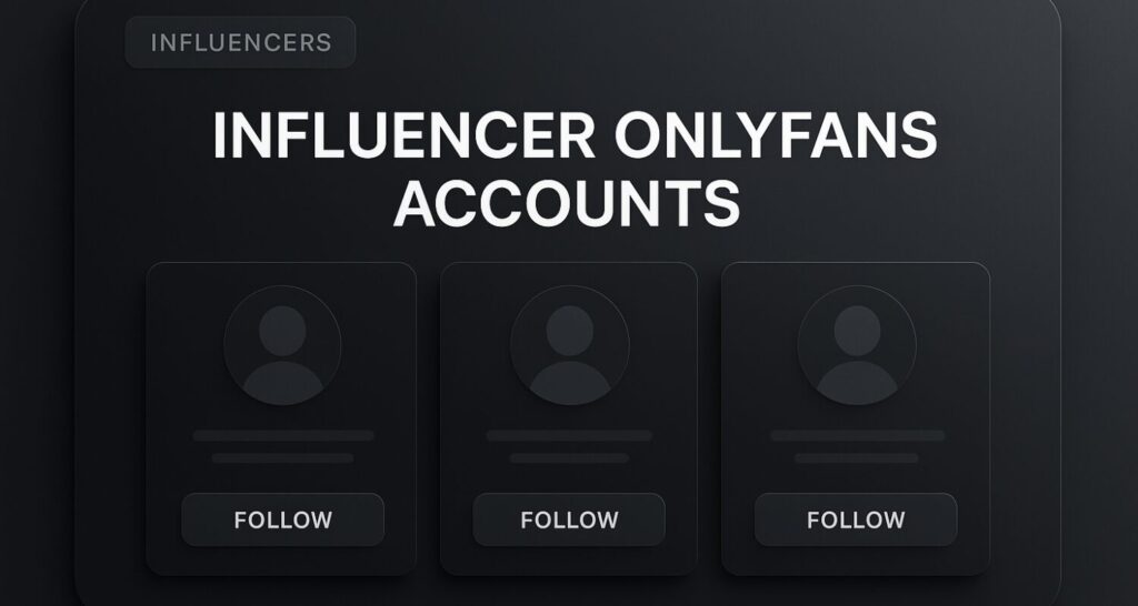 influencer onlyfans accounts – What-Is-OnlyFans