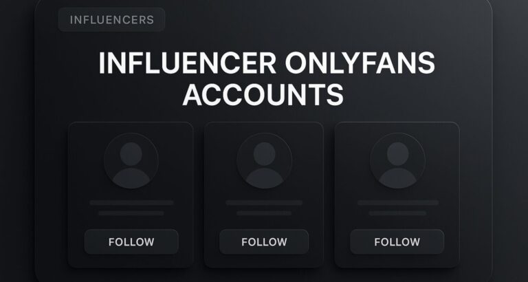 influencer onlyfans accounts – What-Is-OnlyFans