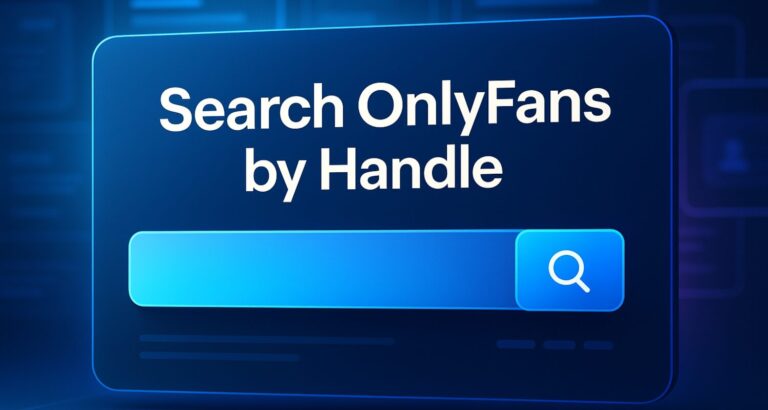 search onlyfans by handle – What-Is-OnlyFans